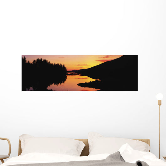 Ballynahinch Lake, Connemara, Co Galway, Ireland Wall Mural