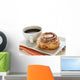 Cinnamon Roll and Coffee Wall Mural
