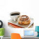 Cinnamon Roll and Coffee Wall Mural