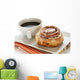 Cinnamon Roll and Coffee Wall Mural
