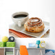 Cinnamon Roll and Coffee Wall Mural