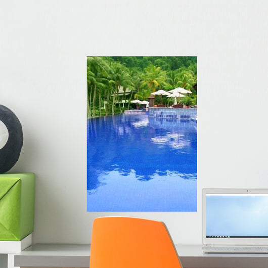 Pool Wall Decal