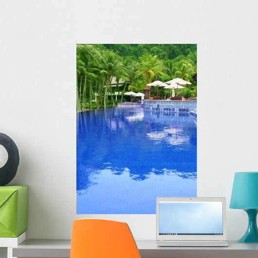 Pool Wall Decal