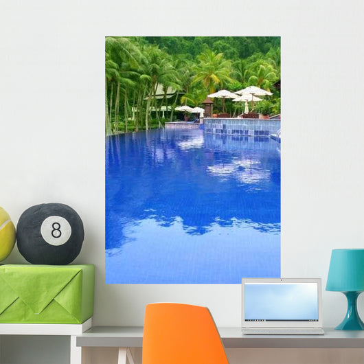 Pool Wall Decal