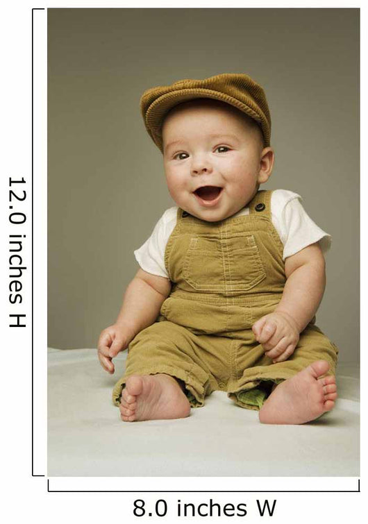 Portrait Of A Baby Boy Wall Mural