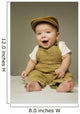 Portrait Of A Baby Boy Wall Mural