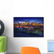 Edmonton Winter Skyline Wall Mural