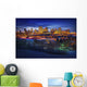 Edmonton Winter Skyline Wall Mural