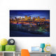 Edmonton Winter Skyline Wall Mural