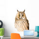 Owl White Wall Mural