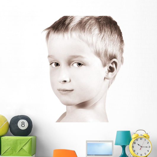 Young Boy Wall Decal