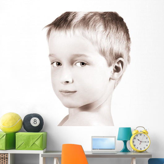 Young Boy Wall Decal