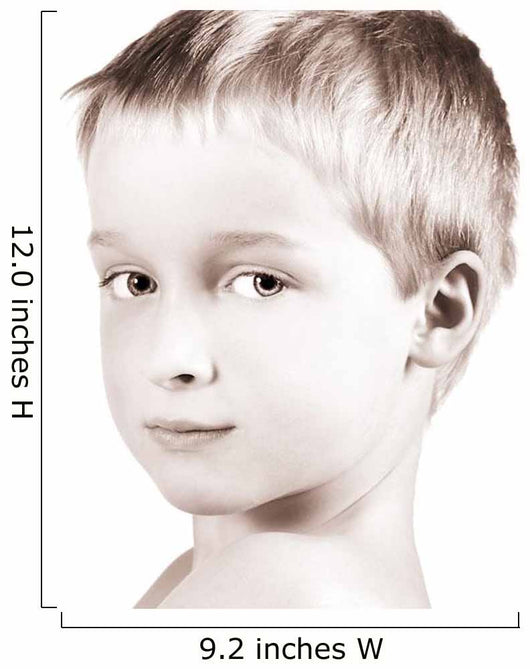 Young Boy Wall Decal