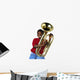 Child Playing Baritone Wall Mural
