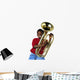 Child Playing Baritone Wall Mural