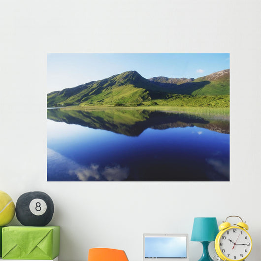 Kylemore Lake, Co Galway, Ireland Wall Mural