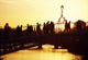Ha'penny Bridge, Dublin, Co Dublin, Ireland Wall Mural