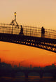 Ha'penny Bridge, Dublin, Co Dublin, Ireland Wall Mural