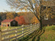 Fall Farm Fence Wall Decal