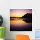 Sunset And Sea Wall Mural