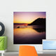 Sunset And Sea Wall Mural