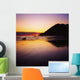 Sunset And Sea Wall Mural