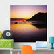 Sunset And Sea Wall Mural