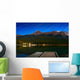 Starry Night Of Mountains And Lake Wall Mural