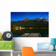 Starry Night Of Mountains And Lake Wall Mural
