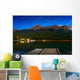 Starry Night Of Mountains And Lake Wall Mural