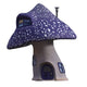 Purple Fantasy Mushroom House Wall Decal