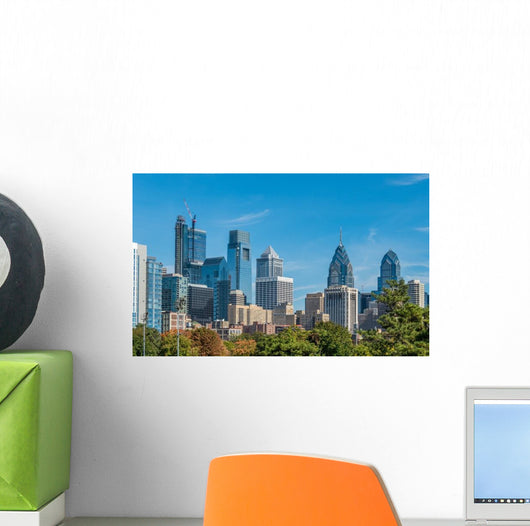 Philadelphia Downtown Wall Decal
