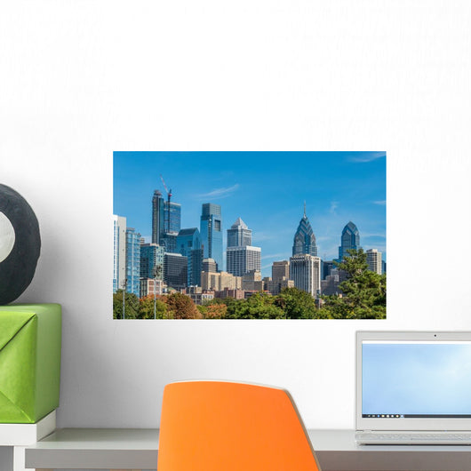 Philadelphia Downtown Wall Decal