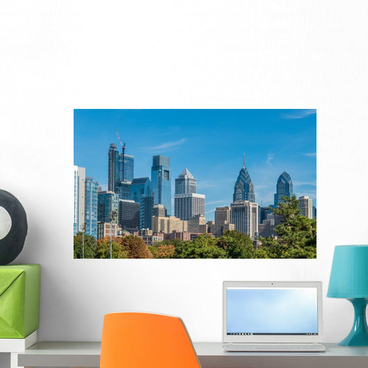 Philadelphia Downtown Wall Decal