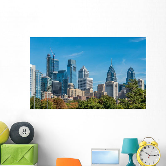 Philadelphia Downtown Wall Decal
