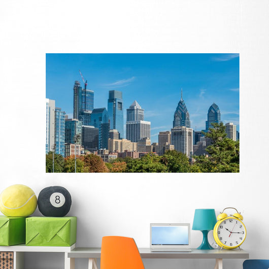 Philadelphia Downtown Wall Decal