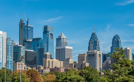 Philadelphia Downtown Wall Decal