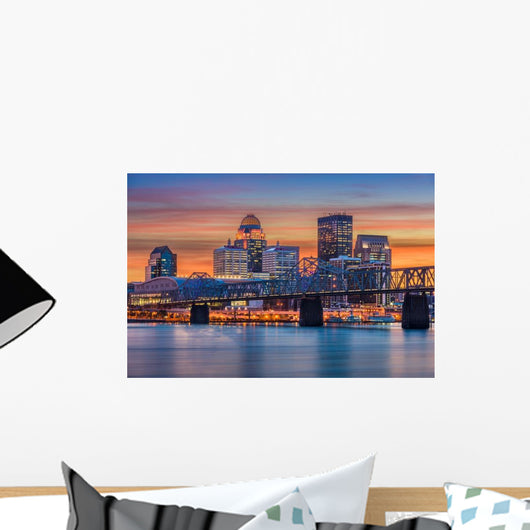 Louisville Kentucky USA Bridge Wall Decal