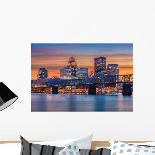 Louisville Kentucky USA Bridge Wall Decal