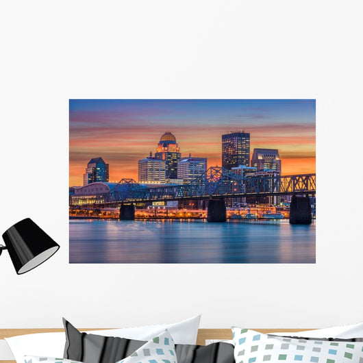 Louisville Kentucky USA Bridge Wall Decal