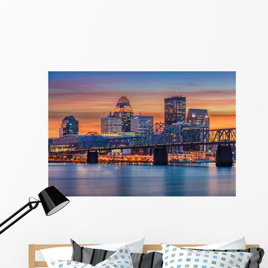Louisville Kentucky USA Bridge Wall Decal