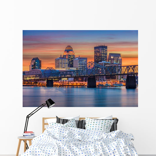 Louisville Kentucky USA Bridge Wall Decal