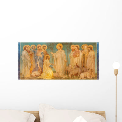 London Great Britain September Wall Decal shown on a wall