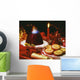 Traditional Christmas Dinner In Ireland Wall Mural