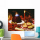 Traditional Christmas Dinner In Ireland Wall Mural