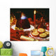 Traditional Christmas Dinner In Ireland Wall Mural