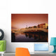 Ha'penny Bridge, River Liffey, Dublin, Co Dublin, Ireland Wall Mural