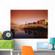 Ha'penny Bridge, River Liffey, Dublin, Co Dublin, Ireland Wall Mural
