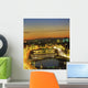 Dublin,Co Dublin,Ireland;View Of The River Liffey At Nighttime Wall Mural