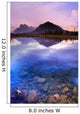 Vermilion Lakes, Mount Rundle, Banff National Park, Alberta, Canada Wall Mural